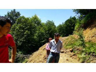 Yolu Kapanan Aile Yetkililerden Yardım Bekliyor