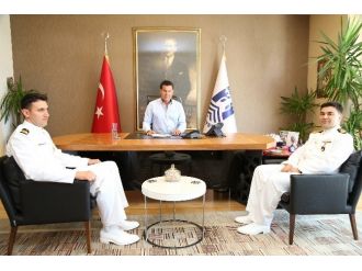Komutanlardan Başkan Kocadon’a Ziyaret