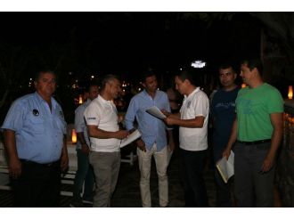Bodrum’da Ekipler İş Yerlerini Denetledi