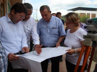 Kozcağız’da Ana Cadde Projesinin Temeli, Tunç’un Katılımıyla Atıldı