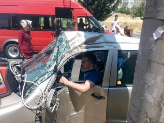 Aşırı Hız Kazaya Neden Oldu: 1 Yaralı