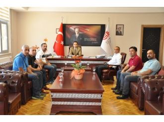Dersimspor’dan Rektör İpek’e Ziyaret