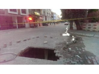 Doğalgaz Hattı Üzerindeki Göçük Paniğe Yol Açtı