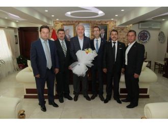 Muhtarlardan Başkan’a Ziyaret