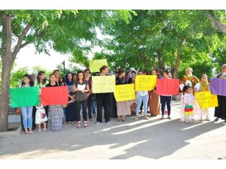Şırnak’ta Kadına Şiddet Ve İntiharlara Dikkat Çekmek İçin Basın Açıklaması Düzenlendi