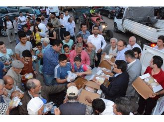 Şehzadeler’in İftar Sofrası Sancaklıbozköy’de Kuruldu