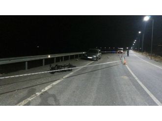 Kırka’da Motosiklet Kazası, 1 Ağır Yaralı