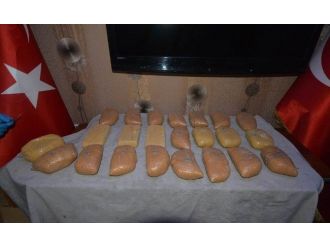 Mardin’de 11 Kilo Eroin Ele Geçirildi