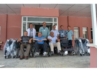 Emekli Astsubaydan Hastaneye 10 Tekerlekli Sandalye