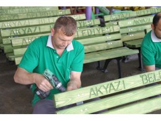 Akyazı Belediyesi Garaj Ve Bakım Atölyesinde Geniş Hizmet Alanı