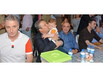 Başkan Çerçi Merkez Efendi’de Vatandaşlar İle İftarda Buluştu