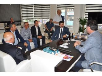 Mhp Karabük Milletvekili Yalçın’dan Ak Parti’ye Ziyaret