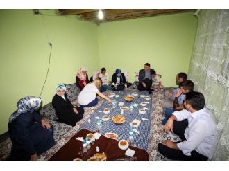 Vali Işın, Yaman Ailesi İle Orucunu Açtı