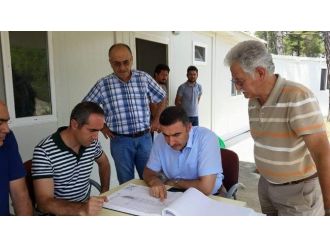 Dsi 13. Bölge Müdürü Özgür, Kırkgeçit Ve Topsurlar Gölet İnşaatlarını İnceledi