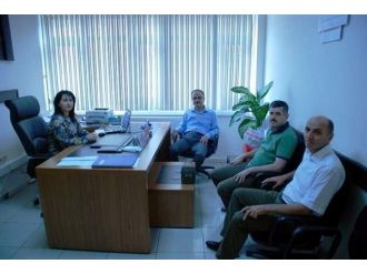 Sarı’dan Çapaner’e Hayırlı Olsun Ziyareti