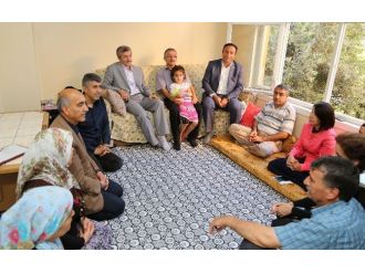 Başkan Tahmazoğlu Aile Ziyaretlerini Sürdürüyor