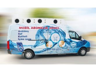 Aski’nin Mobil Abonelik Aracı İlçeleri Dolaşıyor