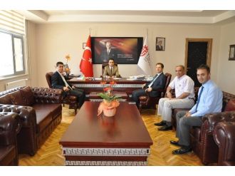 Başsavcıdan Rektöre Veda Ziyareti