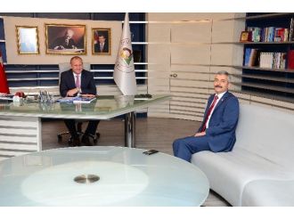 Başsavcı Vekilinden Başkan Keleş’e Veda Ziyareti