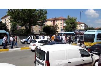 (Özel Haber) Polis Memuruna Saldıran Minibüsçüler Amatör Kamerada