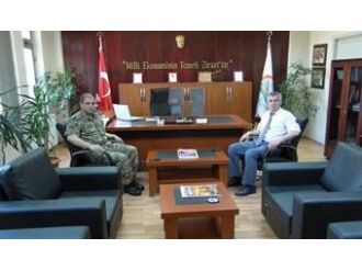 Albay Aksoy’dan, Ali Selvi’ye Veda Ziyareti
