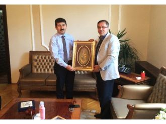 Pursaklar Belediye Başkanı Çetin’den Rektör Arıcan’a Ziyaret
