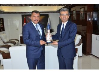 Başsavcı Alper, Başkan Gürkan’a Veda Ziyaretinde Bulundu