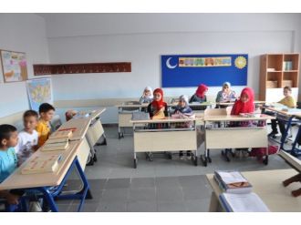 Başkan Bakıcı, İmam Hatip Ortaokulu’nda Kur’an Eğitimi Alan Öğrencileri Ziyaret Etti