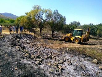 Marmaris’te İki Noktada Çıkan Yangın Büyümeden Söndürüldü