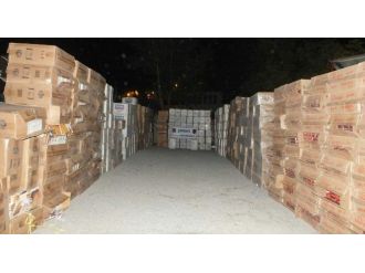 Şırnak’ta Gümrük Kaçağı 211 Bin Paket Sigara Ele Geçirildi