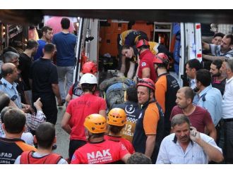 Bursa’da İnşaatta Beton Faciası: 2 Yaralı