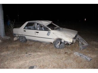 Karaman’da Trafik Kazası: 1 Yaralı
