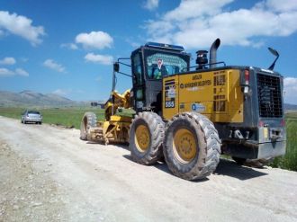Korkuteli’nde Asfalt Çalışmaları Devam Ediyor