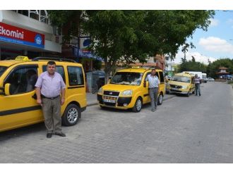 Kula’da Taksiler Denetimden Geçti