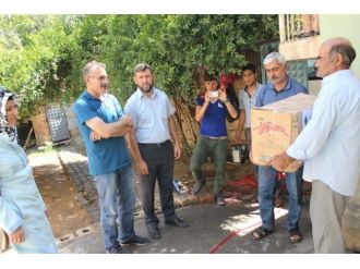 Ceylanpınar Osmanlı Eğitim Ocakları ‘Ramazan Yardım Paketi’ Dağıttı