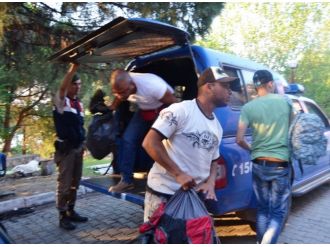 Balıkesir’de 45 Suriyeli Kaçak Göçmen Yakalandı