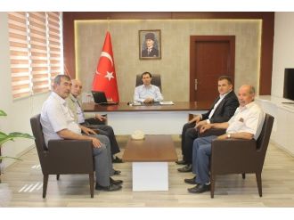 Kaymakam Yavuz’a Nezaket Ziyaretleri Devam Ediyor