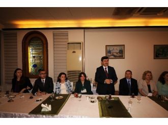 İl Jandarma Alay Komutanı Albay Turgay Aras’a Veda Yemeği
