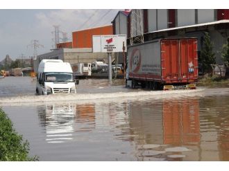 İskenderun’u Sel Vurdu