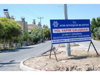 Didim’de Liman Yolunda Sıcak Asfalt Çalışmaları Başladı