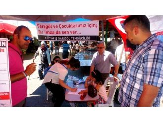 Sarıgöl’de ’Okullarımızı Kapatmayın’ Kampanyası Başlatıldı