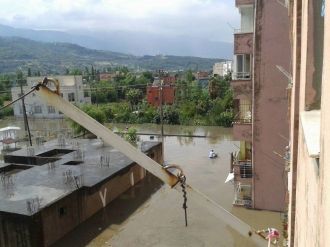 İskenderun’da Sel Felaketi