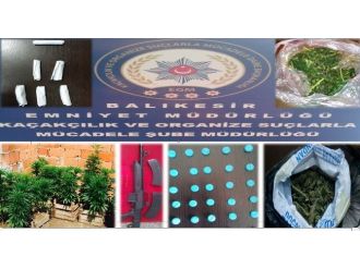 Balıkesir’de Uyuşturucu Operasyonu: 9 Gözaltı