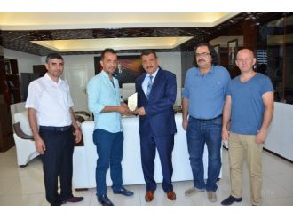 Mafsad Yönetimi, Başkan Gürkan’ı Ziyaret Etti