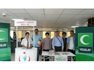 Yeşilay’dan Uyuşturucu İle Mücadele Standı