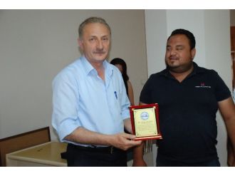 Modifiyecilerden Başkan Atabay’a Teşekkür Plaketi