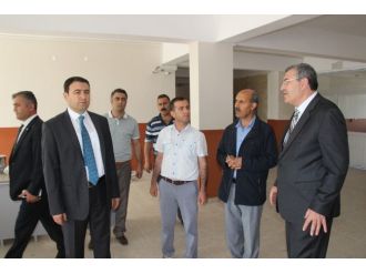Vali Işın Yapımı Tamamlanan Okulları İnceledi