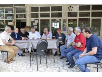 Başkan Öztürk’ten Selden Etkilenen Mahallelere Geçmiş Olsun Ziyareti