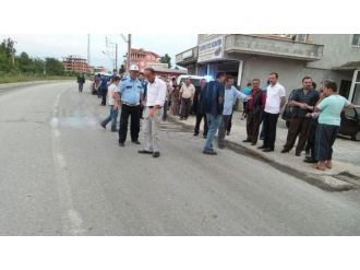Çarşamba’da Trafik Kazası: 1 Yaralı