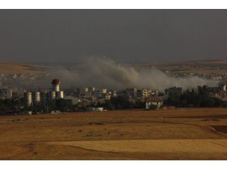 Kobani’de Dumanlar Yükseldi
